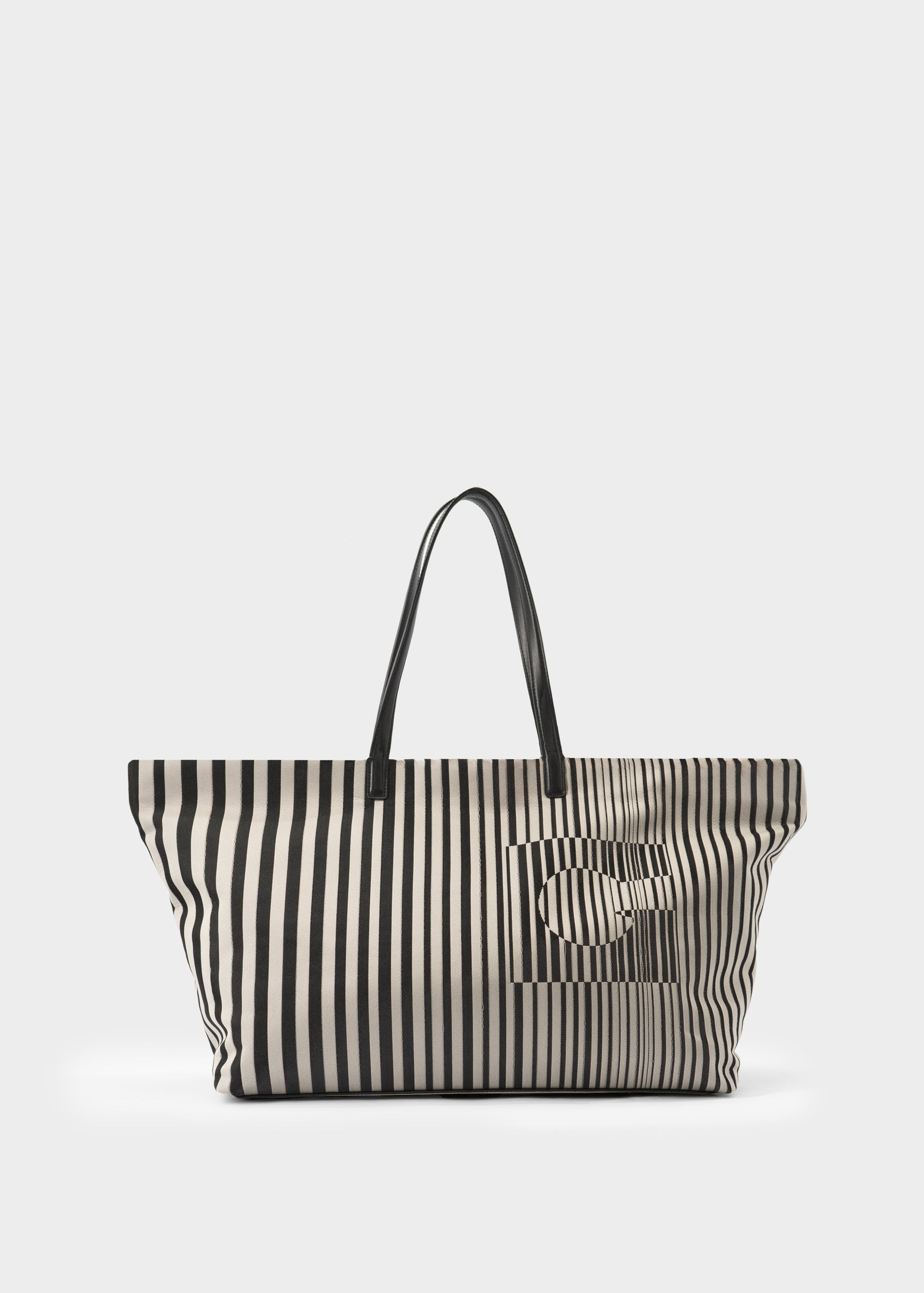 Large Tote Bag in Jacquard Fabric