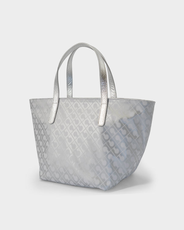 Petit sac cabas en Softy Silver