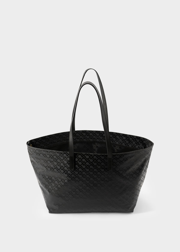 Large Shopper in Softy Black