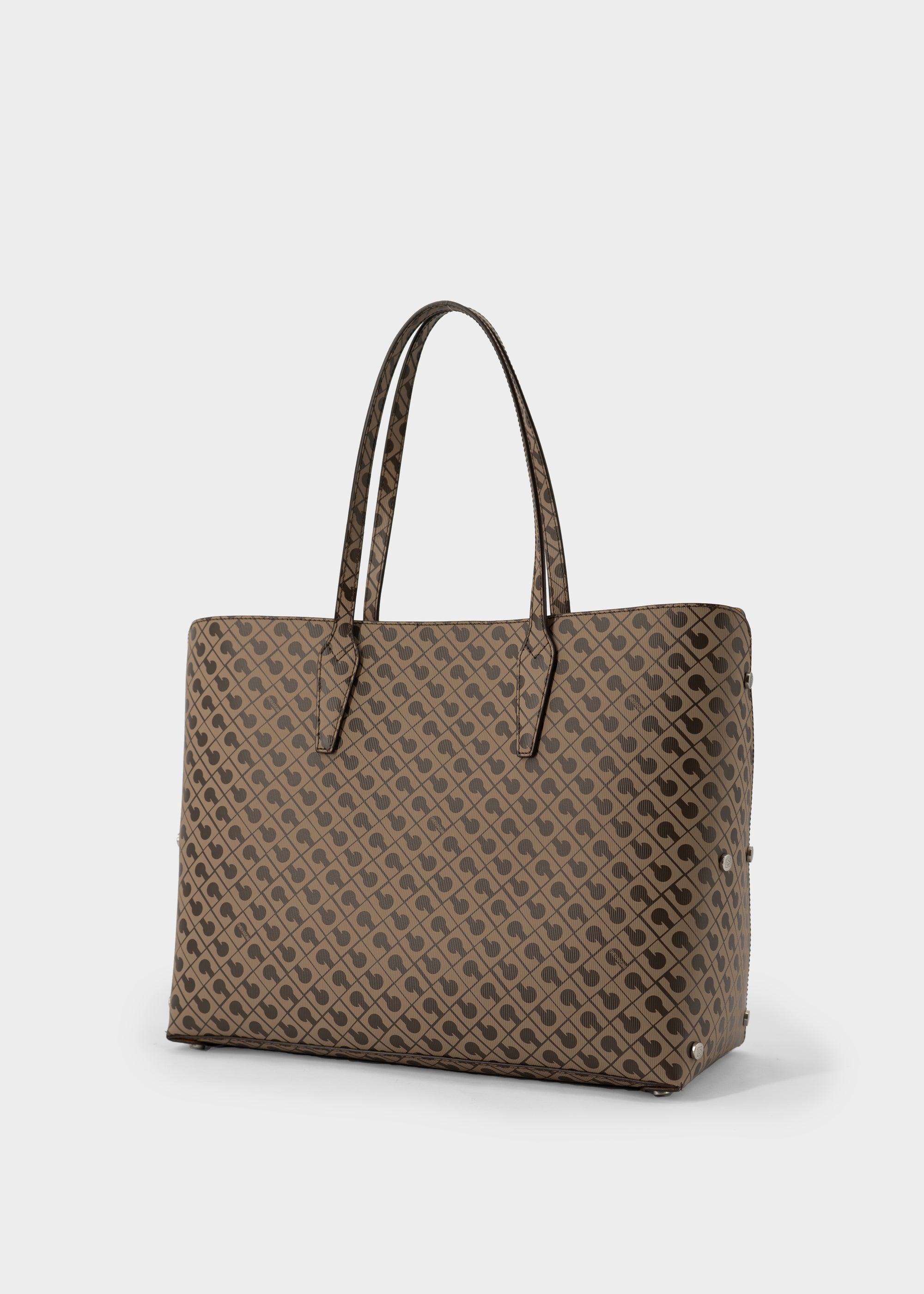 Medium Ribbed-texture Shopper