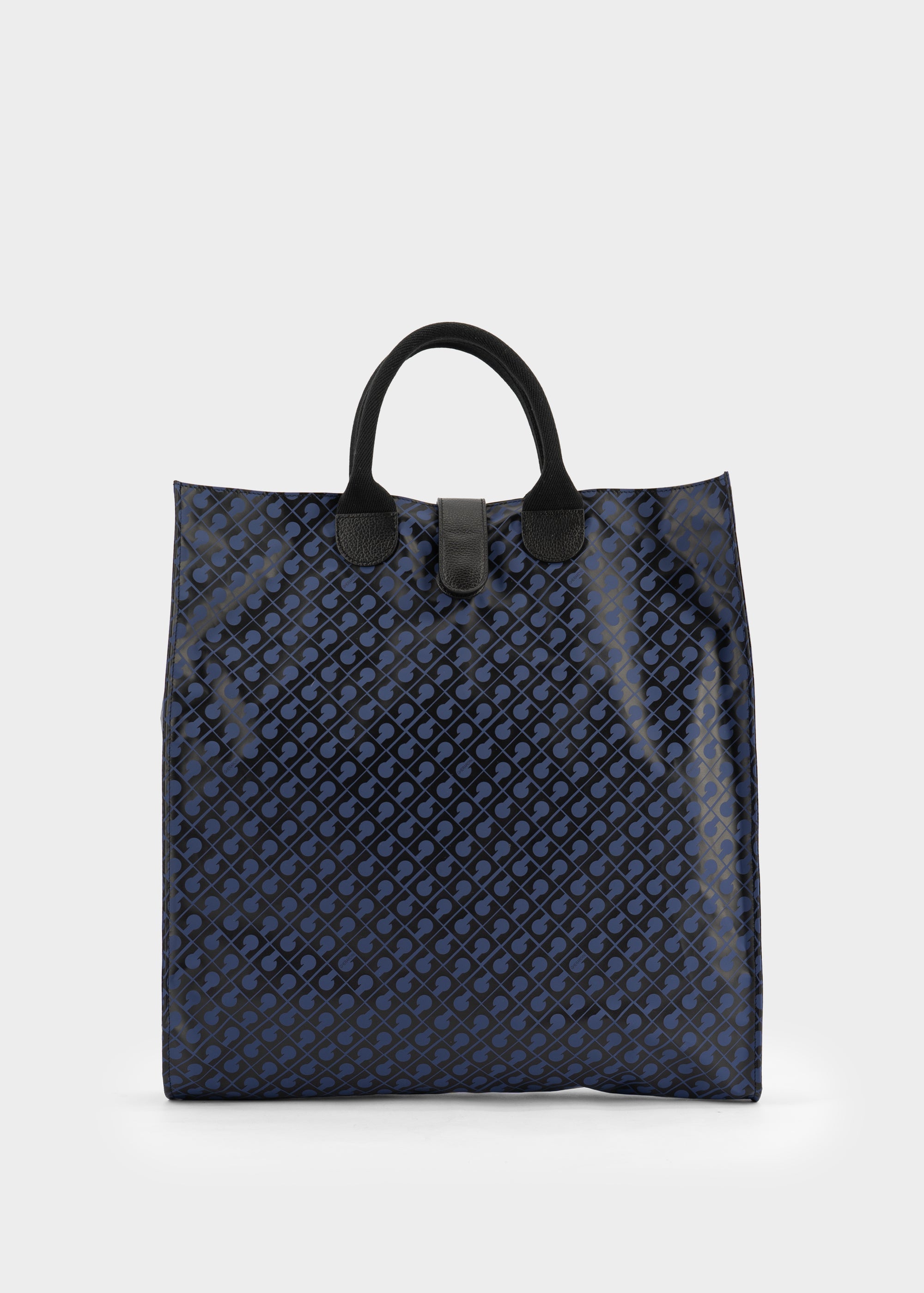 Shopper Plegable Grande en Softy Negro